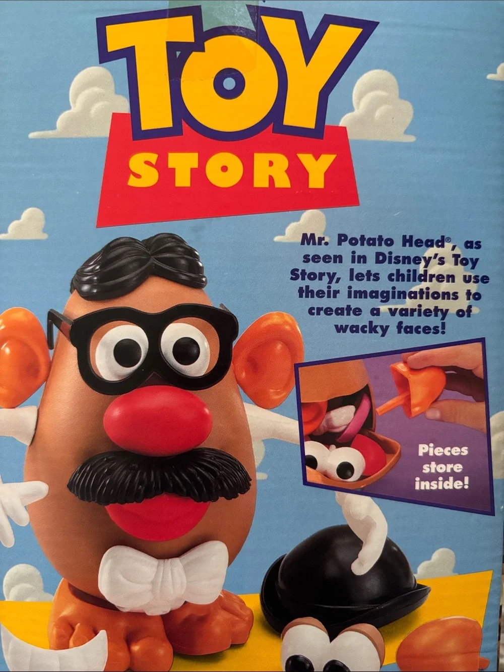 Vintage disney original Toy Story 1995 Mr potato head in box items shrink wrap